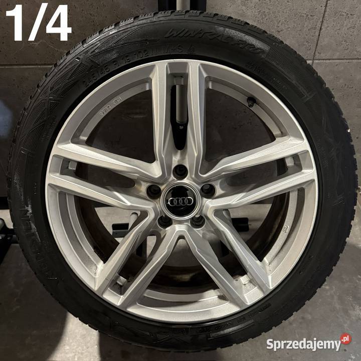 ZIMA 19 Audi A6 c8 c7 A7 felgi koła komplet Samochodowe
