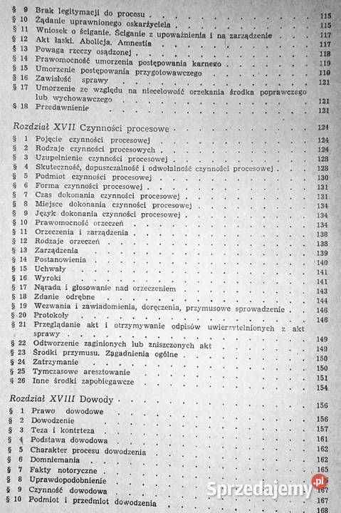 Polski proces karny w zarysie Stefan Kalinowski Pozostałe Chełm