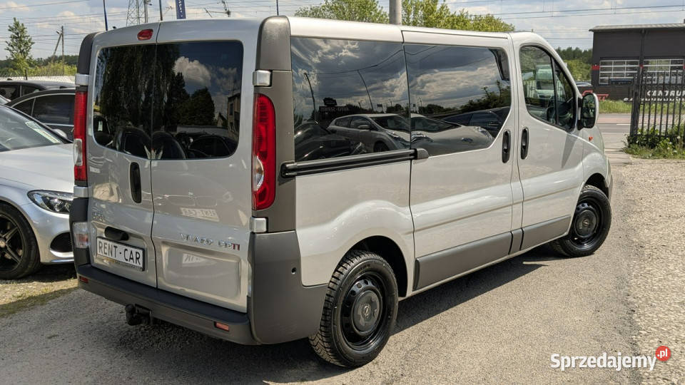 Opel Vivaro BUS 9Osób 20D115OPŁACONYBezwypadkowy Rok produkcji 2007 Samochody osobowe