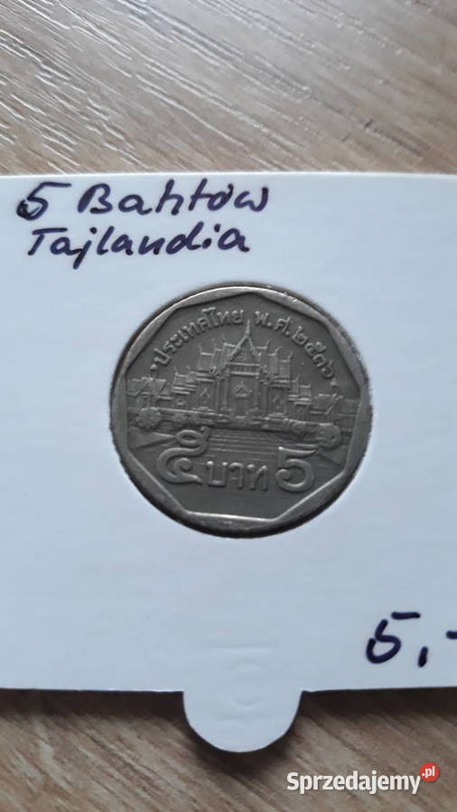 5 Bahtów Tajlandia Typ III wielkopolskie