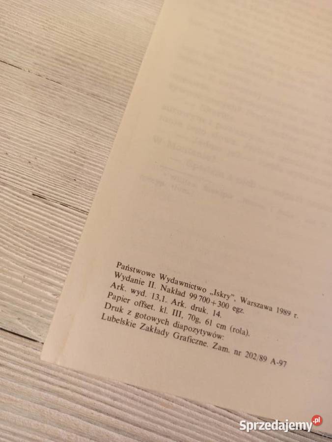 Orłów Alistair MacLean ISKRY 1989