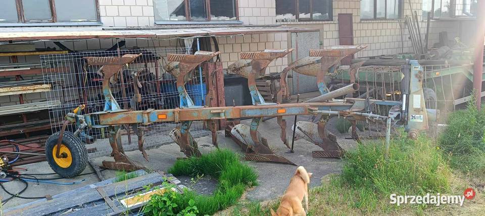 PŁUG OBROTOWY 4 SKIBOWY OVERUM Białystok