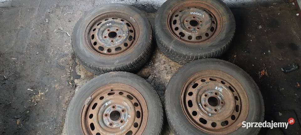 MAZDA 3 BK koła felgi opony zimowe 19565 r15 świętokrzyskie