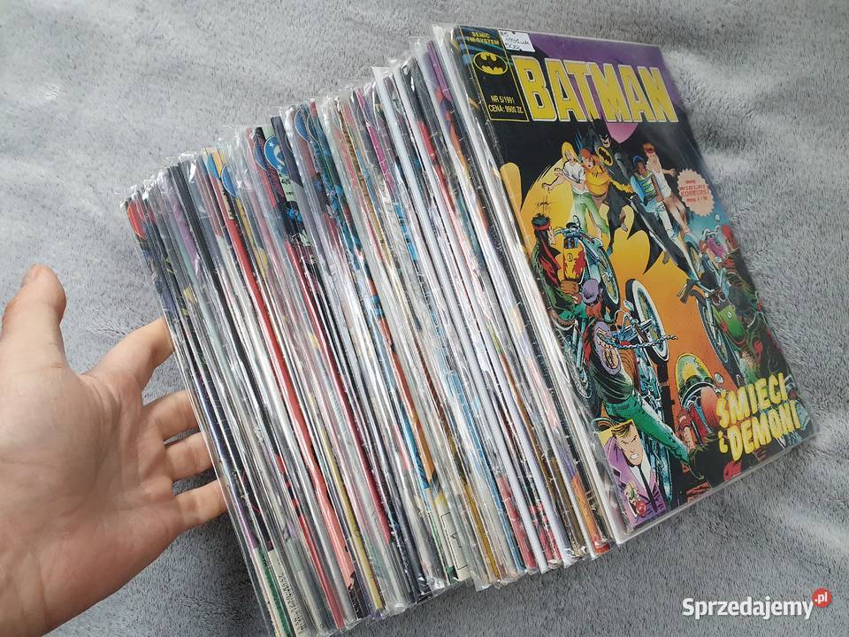 Batman zestaw 44 komiksów pomorskie Gdynia sprzedam