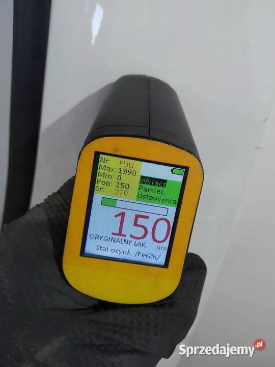 DRZWI LEWE PRZÓD BIAŁE Fiat Ducato III 2007