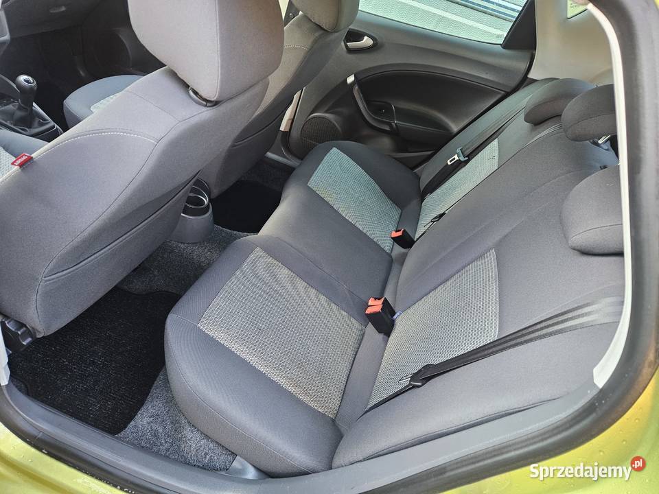 Seat Ibiza MPI klima serwisowana 1 właściciel zielony wielkopolskie