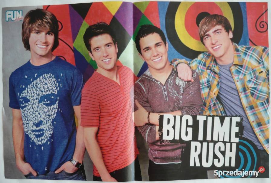 PLAKATY BIG TIME RUSH WYPRZEDAŻ ŚWIAT PLAKATÓW Bydgoszcz