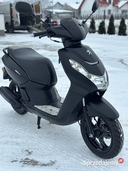 Skuter Peugeot Kisbee 2019r 50cc 4t BLACK Motoryzacja Siedlce