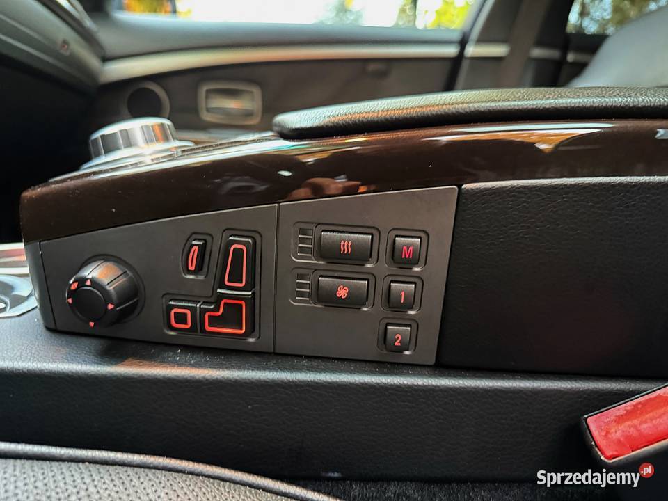 BMW Seria 7 Japonia Logic7 Dociągi Wentylacja elektrycznie ustawiane fotele Kępno