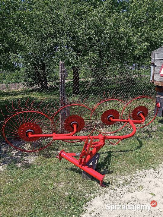 Zgrabiarka 4 gwiazdowa zawieszana Zgrabiarki i przetrząsacze lubelskie Hrubieszów