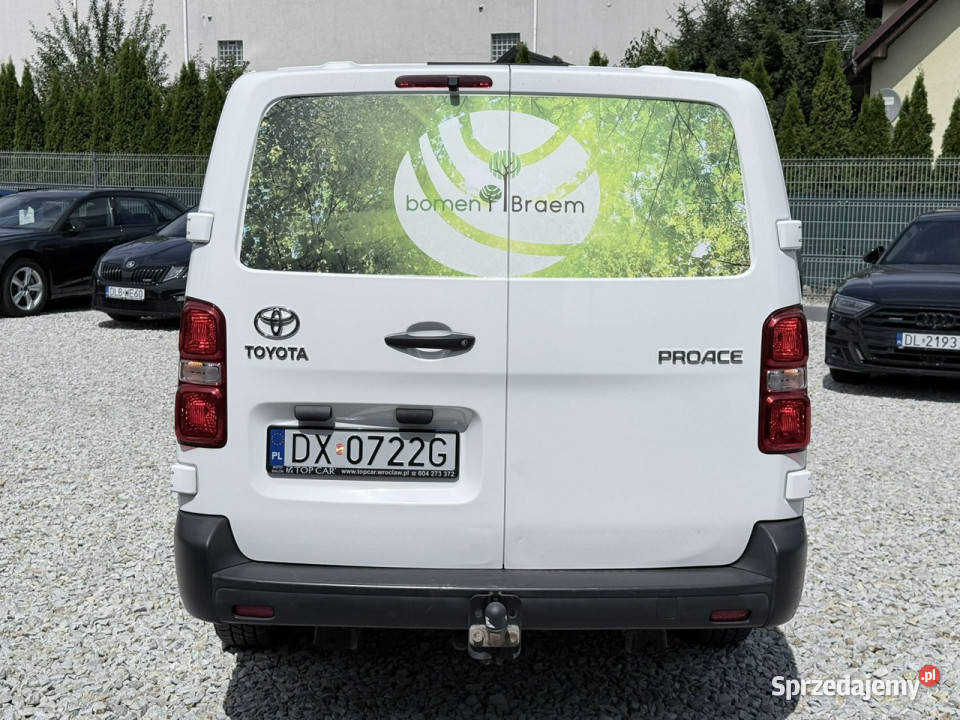 Toyota ProAce Long 20 D4D 122 2019r kamera światła przeciwmgłowe Wrocław