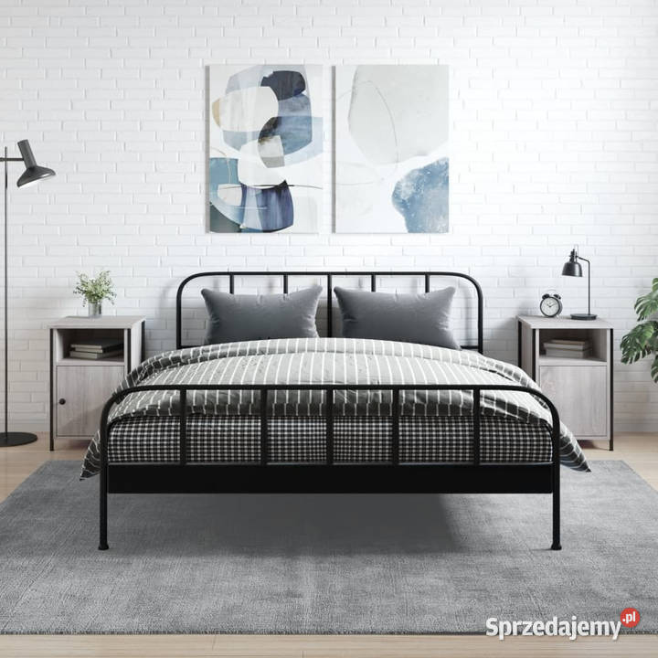 Szafki nocne 2 szary dąb sonoma 40x42x60 Warszawa sprzedam