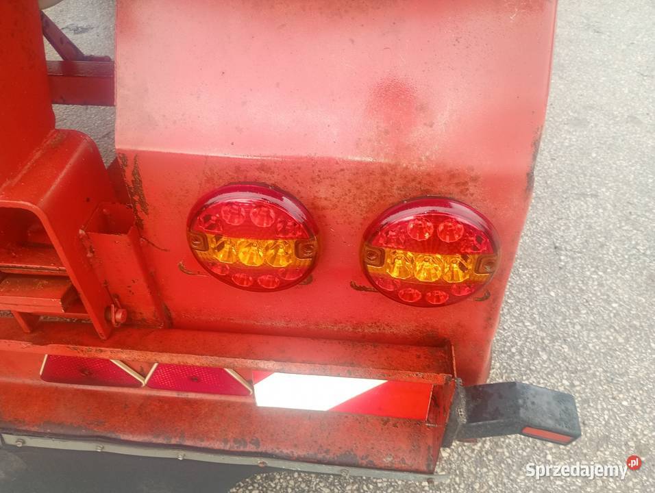 Przyczepa rolnicza hl 6011 rejestrowana plandeka Łagów
