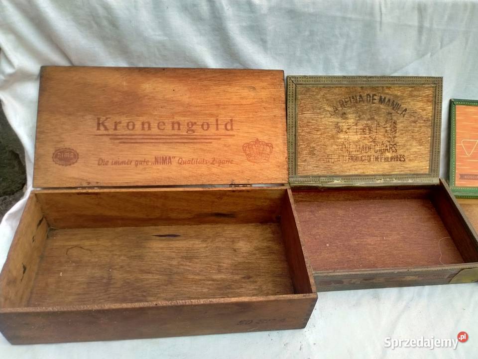 Przedwojenne pudełko cygarach Pińczów sprzedam
