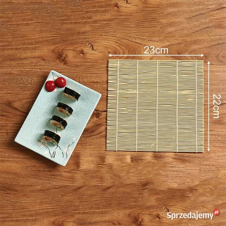 Mata bambusowa do sushi Ekologiczna 23 x 22 Płock