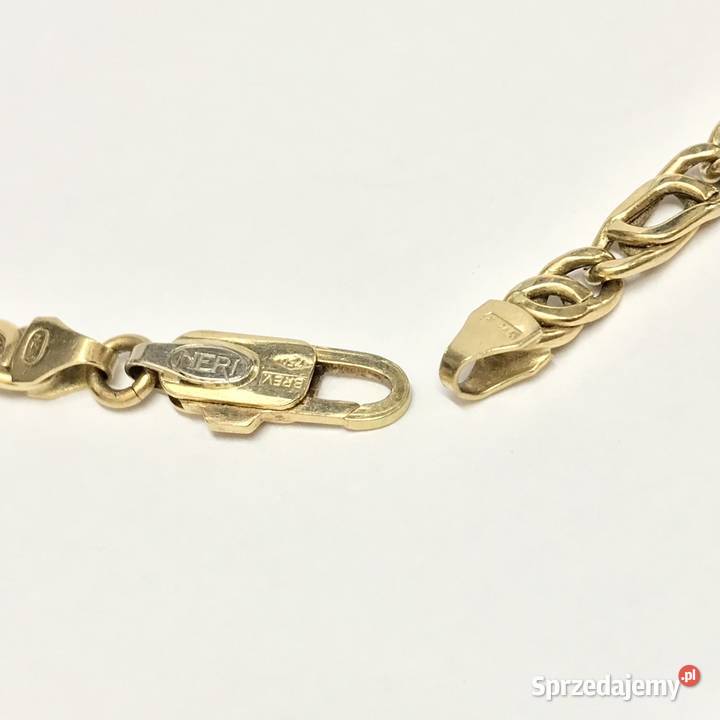 Złoty ŁAŃCUSZEK damski 750 18K cudowny splot Warszawa