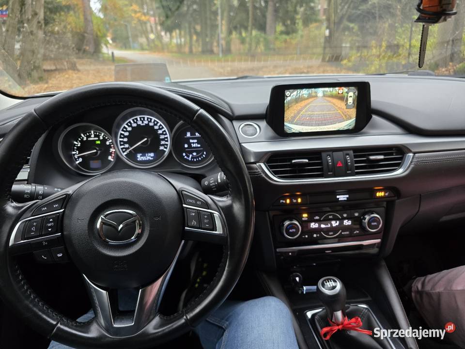 Mazda 6 full piekna biled skóra 20 benzyna lift Warszawa