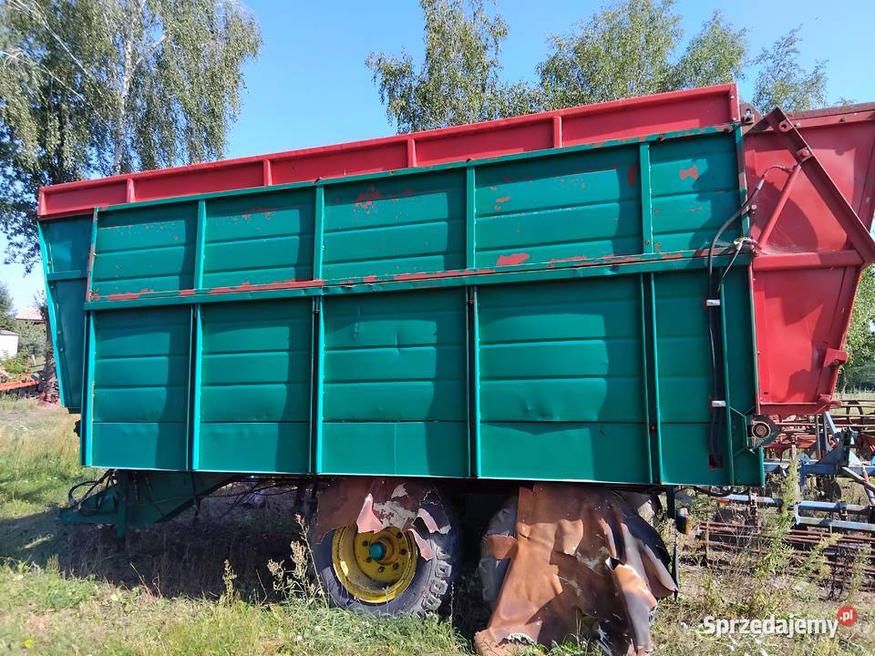 Przyczepa obiętościowa Fortschrittwywrot łódzkie Bełchatów