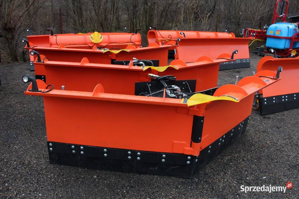 Pług do śniegu wzmocniony prosty strzałkowy Akcesoria Częstochowa