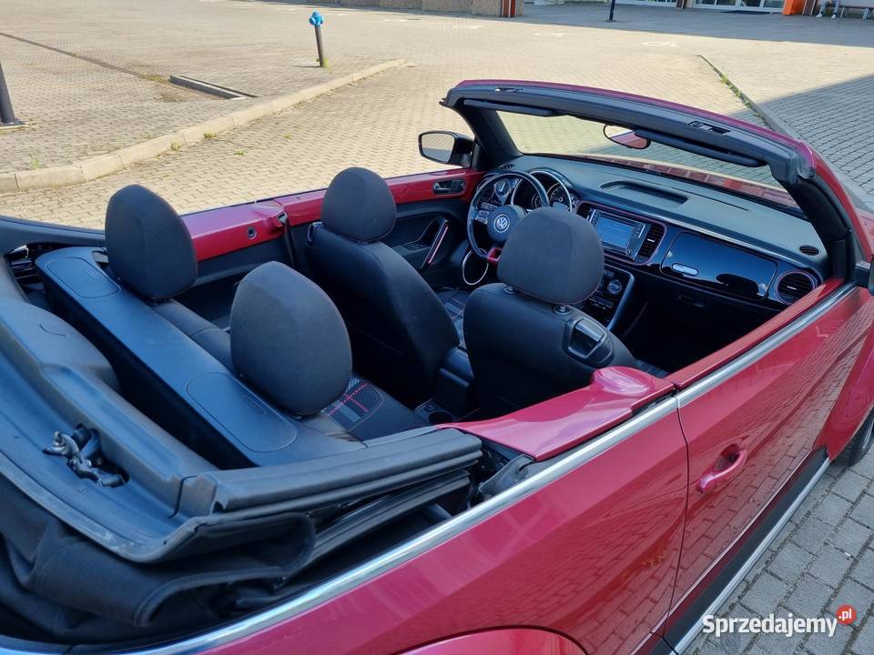 Vw Beetle 18 Turbo Kabriolet Rok produkcji 2016 śląskie Częstochowa