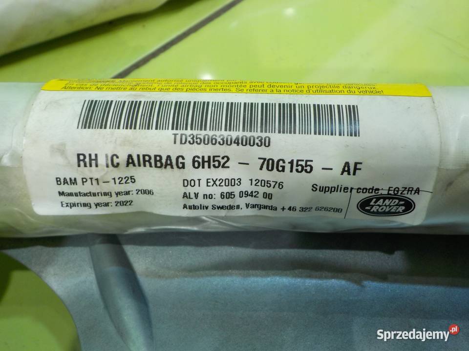 FREELANDER II 22 TD4 07r 5D kurtyna powietrzna sprzedam