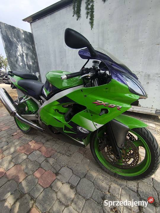 Motocykl Kawasaki Ninja ZX9R 2000 Kawasaki Pogorzelec