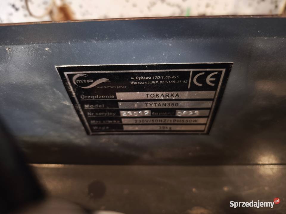 Tokareczka uniwersalna Profil 350 Racibórz