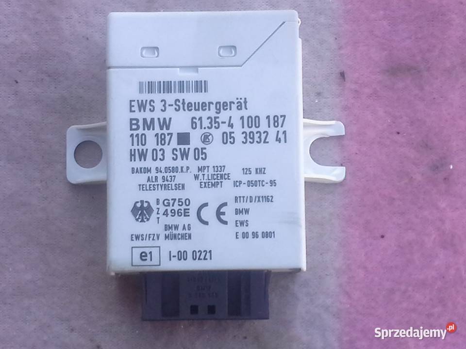 BMW E39 sterownik EWS3 61354100187