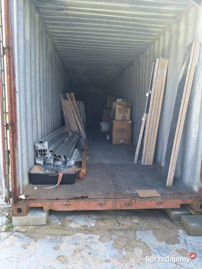 Kontener morski 40HC używany Magazynowanie Pobiedziska