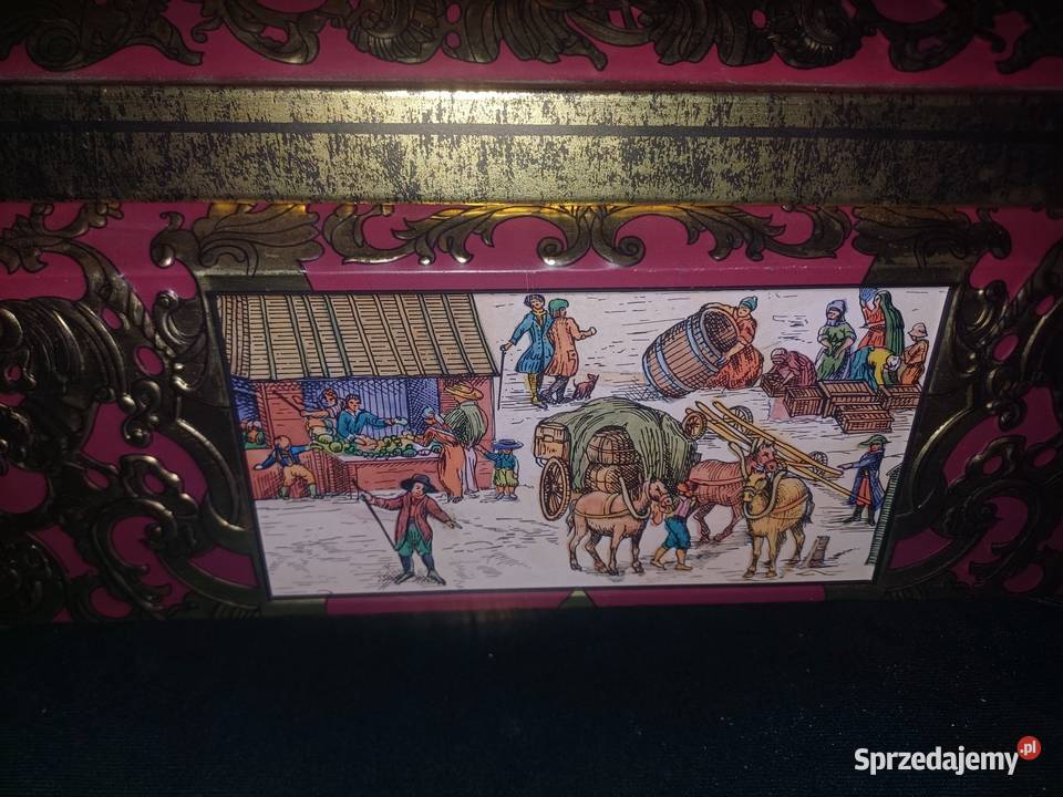 Puszka blaszana zabytkowa EOtto Schmidt 1988r dolnośląskie Boguszów-Gorce