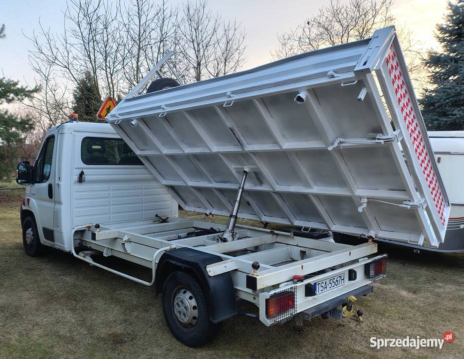 Citroen Jumper kiper wywrotka 3stronny 390m 2007 314000km Sandomierz