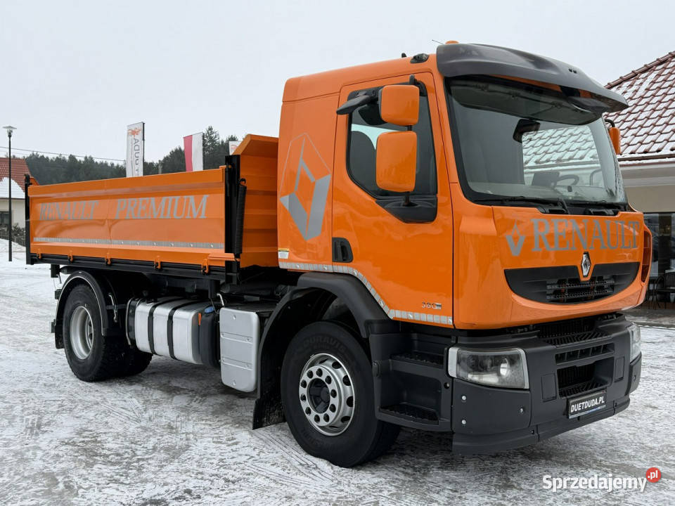Renault PREMIUM 18380 4x2 Wywrotka 3 stronna DMC Widełki