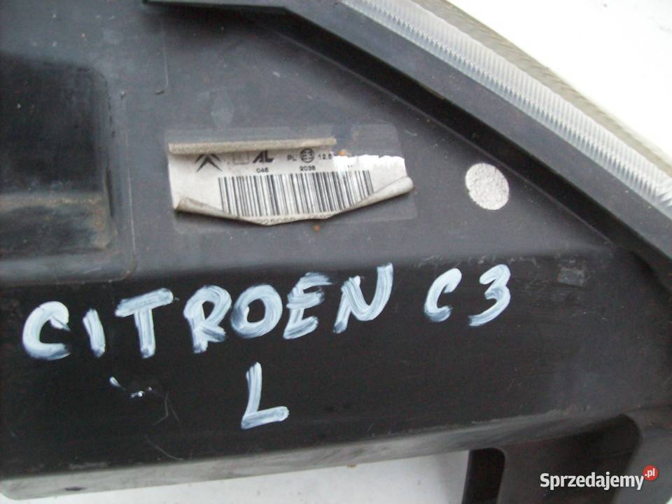 Citroen C3 Plurier Lampa przod przednia prawa Mińsk Mazowiecki sprzedam