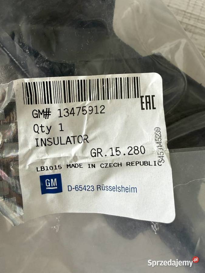 Opel Astra K Wygłuszenie Pianka błotnika Elementy wygłuszające lubelskie Krasnystaw