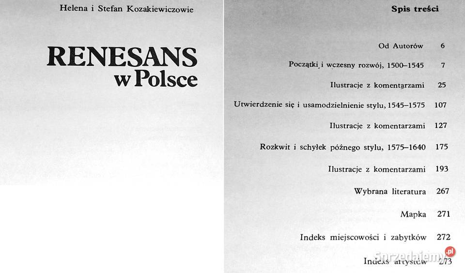 Renesans w Polsce Helena Kozakiewicz Stefan Chełm