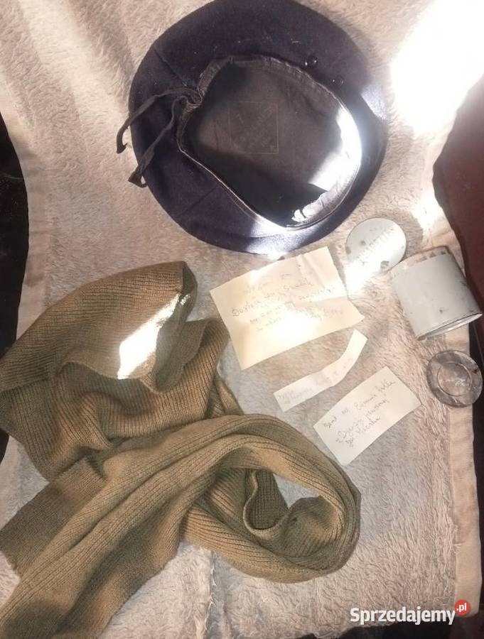 Beret z 1 Dywizji Pancernej Generała Maczka inne Grójec