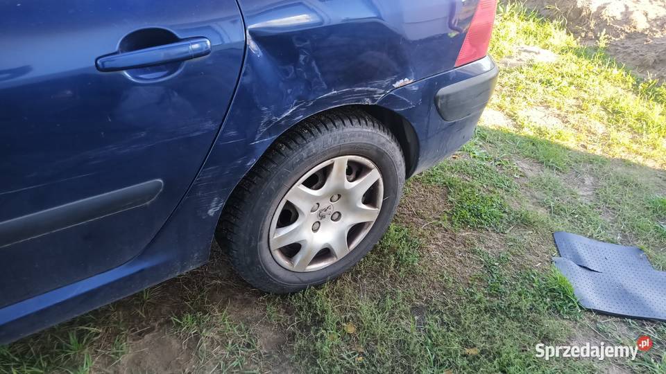 Peugeot 307 lekko uszkodzony blacharsko podkarpackie