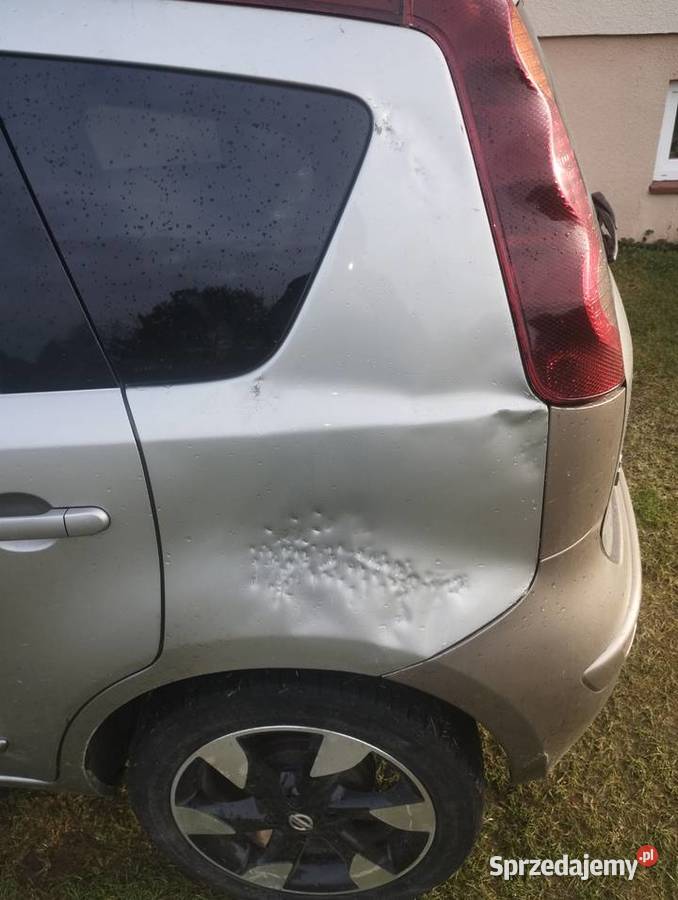 Nissan note 15 dCi 90 2013r 154 przebiegu uszkodzony lubelskie Krasne