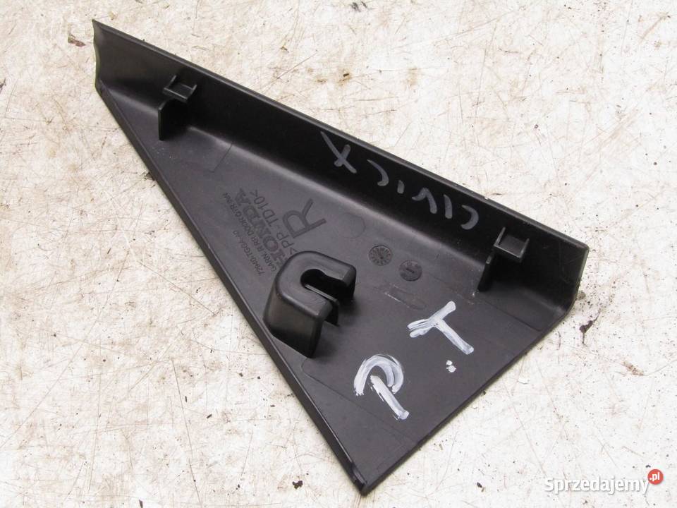 TRÓJKĄT OSŁONA ZAŚLEPKA PRAWY TYŁ HONDA CIVIC X Osłony i zaślepki sprzedam