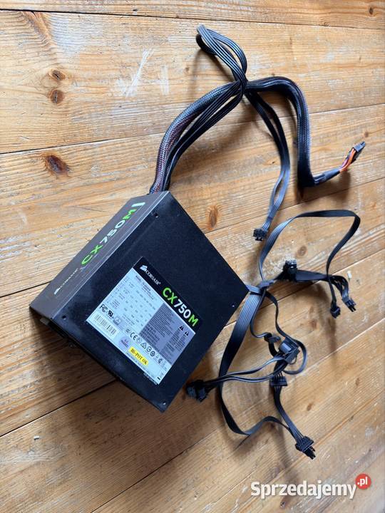 Zasilacz corsair 750w modularny Radom