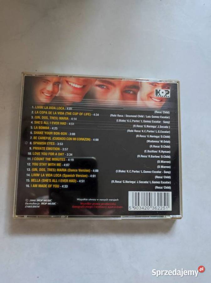 Maria Maria The Very Best Hits Of Ricky Martin świętokrzyskie