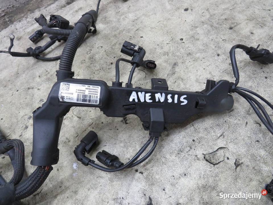WIĄZKA INSTALACJA SILNIKA AVENSIS T29 D4D N47 osobowe Materiały instalacyjne lubelskie