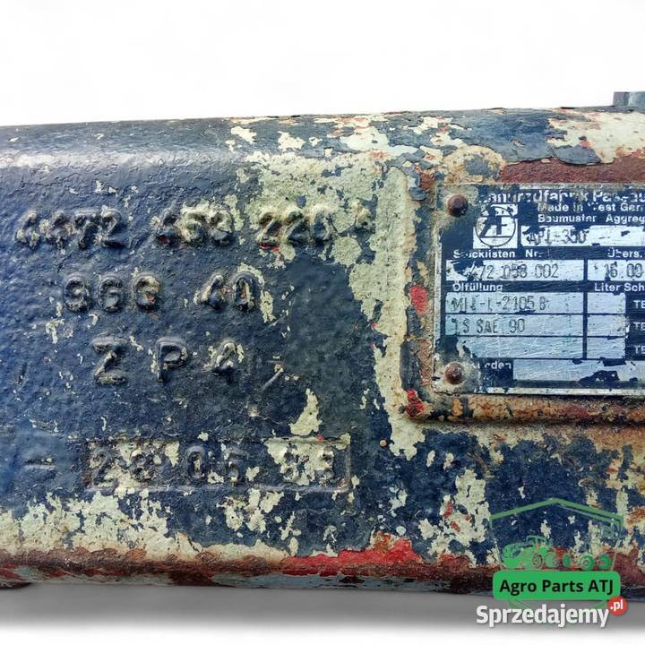 Oś przednia ZF 4472453197 APL350 JOHN DEERE 2140 Układ kierowniczy i oś przednia