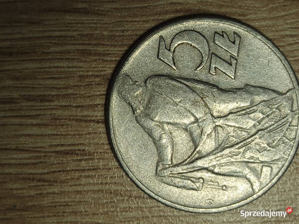 5zloty Rybak 1960 łódzkie Zduńska Wola sprzedam