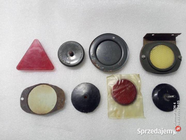 Odblaski stare światło odblaskowe auto motor Przemyśl