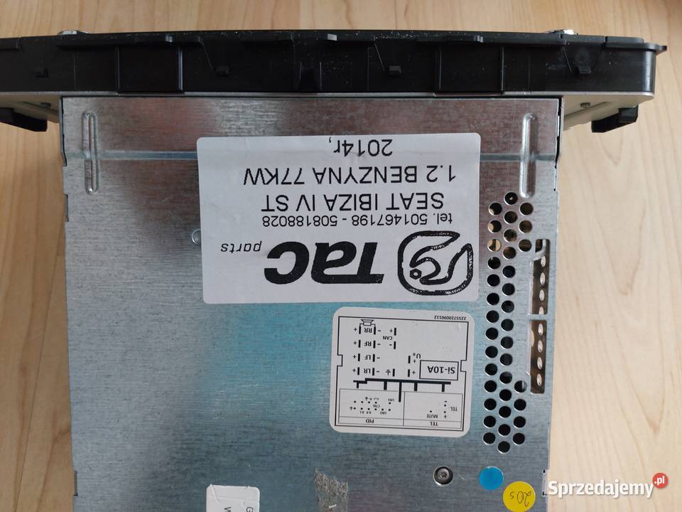 Radio orginalne seat ibiza 4 lift śląskie Bielsko-Biała