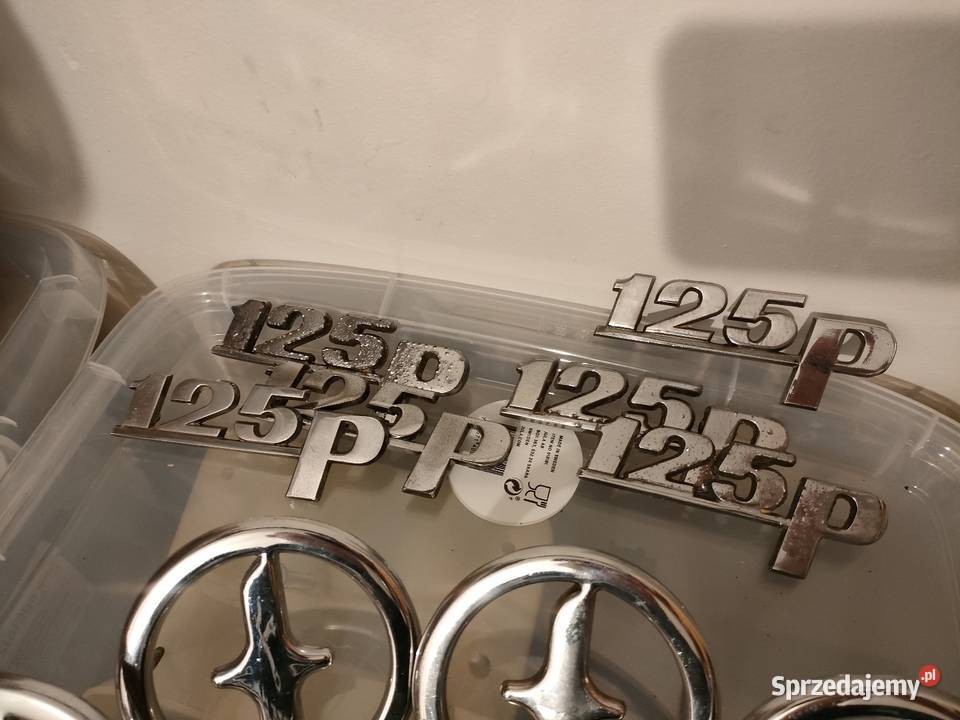 Emblemat fso okrągły polonez borewicz fiat 125p Piaseczno