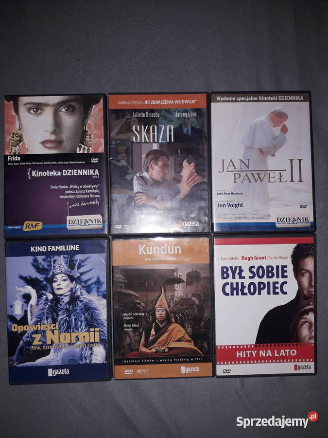 Mały zestaw filmów DVD mazowieckie Warszawa
