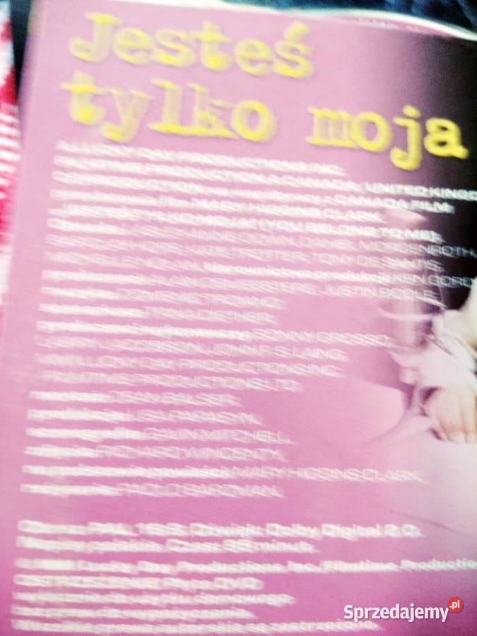 Jesteś moja film księgarnia Warszawa