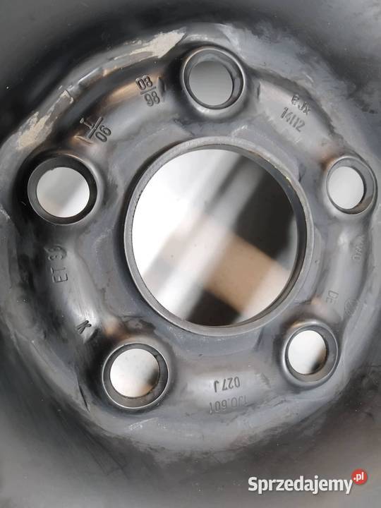 FELGA STALOWA R14 5X100 ET38 OS57MM 6JX14H2